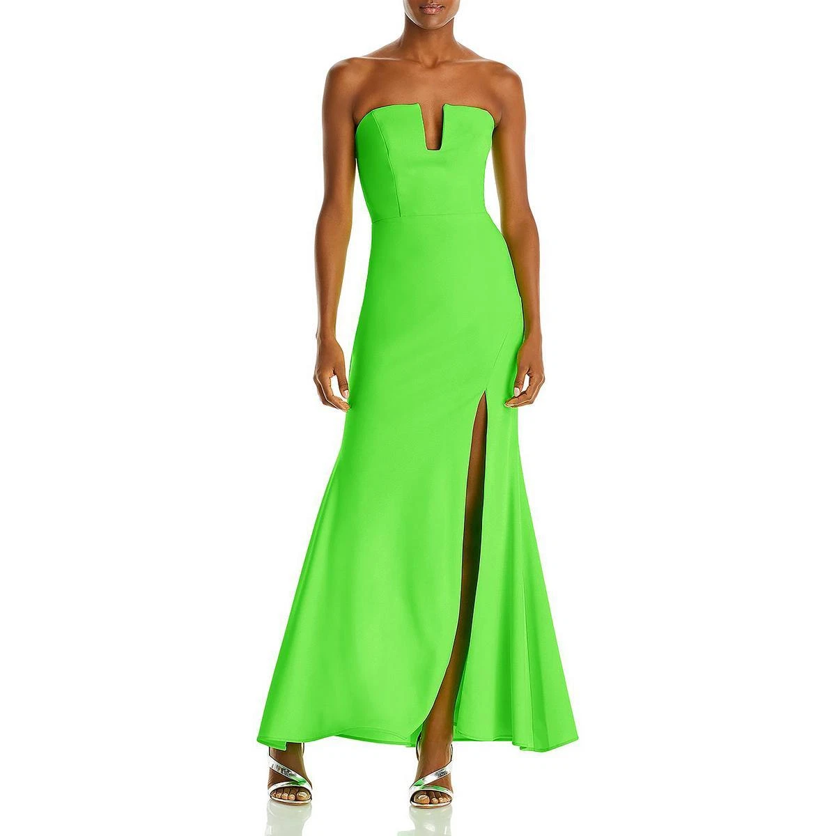 Aqua Womens Strapless Formal Special Occasion Evening Dress Gown BHFO 2235 eBay