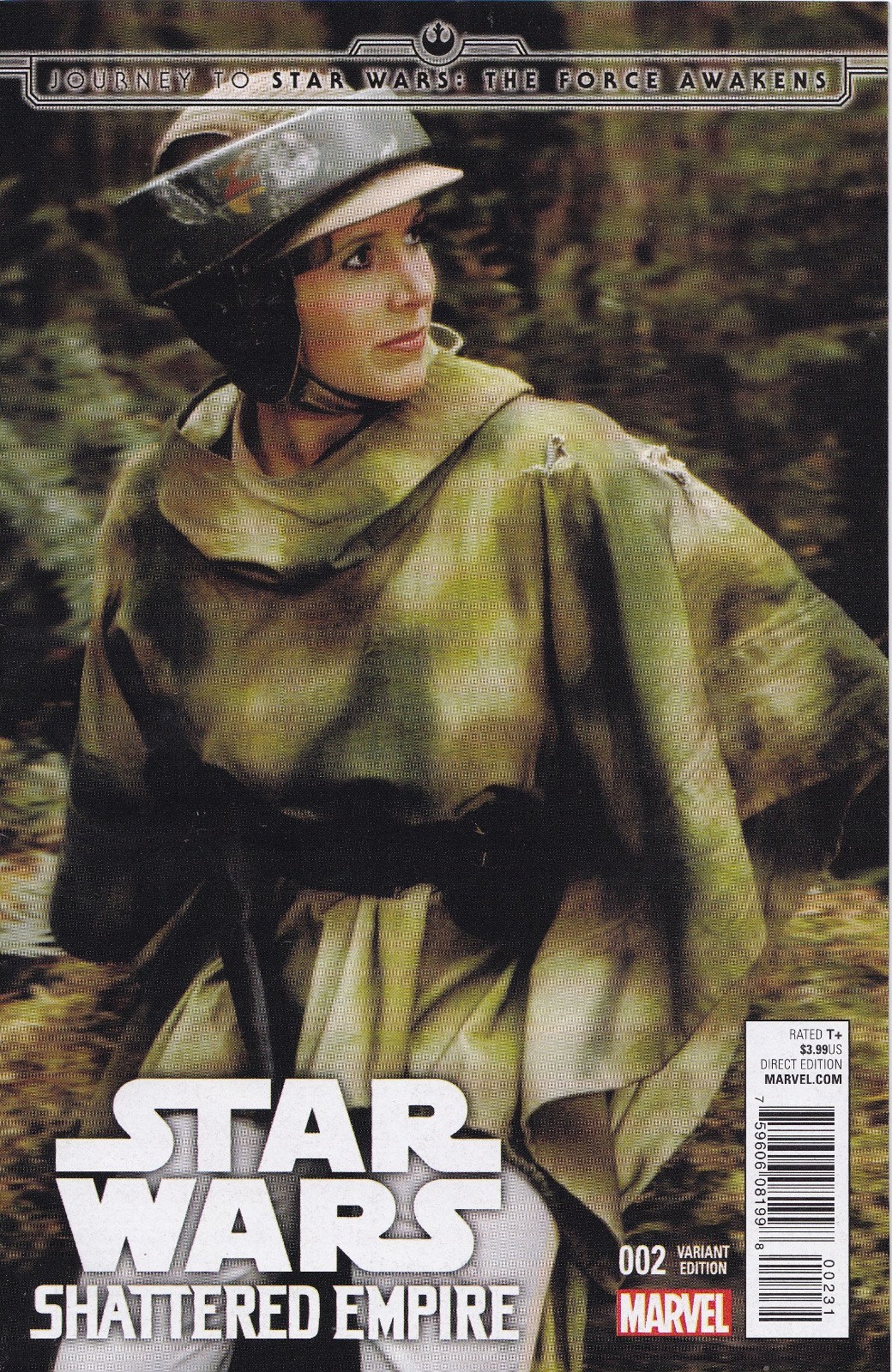 STAR WARS The Force Awakens SHATTERED EMPIRE #2 - Movie VARIANT Cover