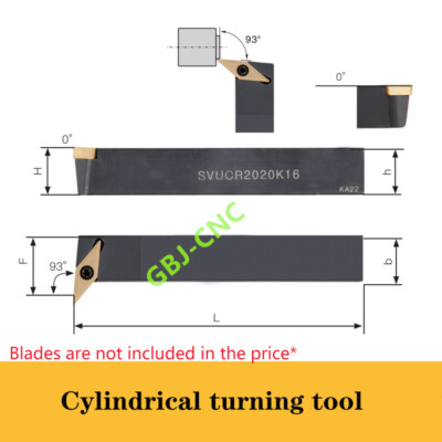 95° SVUCR SVUCL1212 1616 2020 H11K16 Cylindrical turning tool For VCMT(screw)