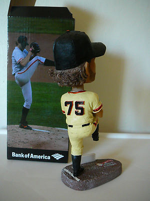 バリー・ジト／”2012・ワールドチャンピオン” ボブルヘッド人形 SAN FRANCISCO SF GIANTS 2012 WORLD CHAMPIONS BARRY ZITO