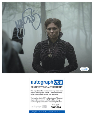 MyAnna Buring Signed Autographed The Witcher 'Tissaia' 8x10 Photo PROOF ACOA C