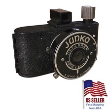 JUNKA JUNKA ADOX JUKA CAMERA METAL 3X4CM ROLL FILM GERMANY W/ 45MM F/8 LENS