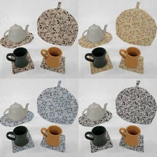 Paisley Tea Pot Cozy & Coaster Set