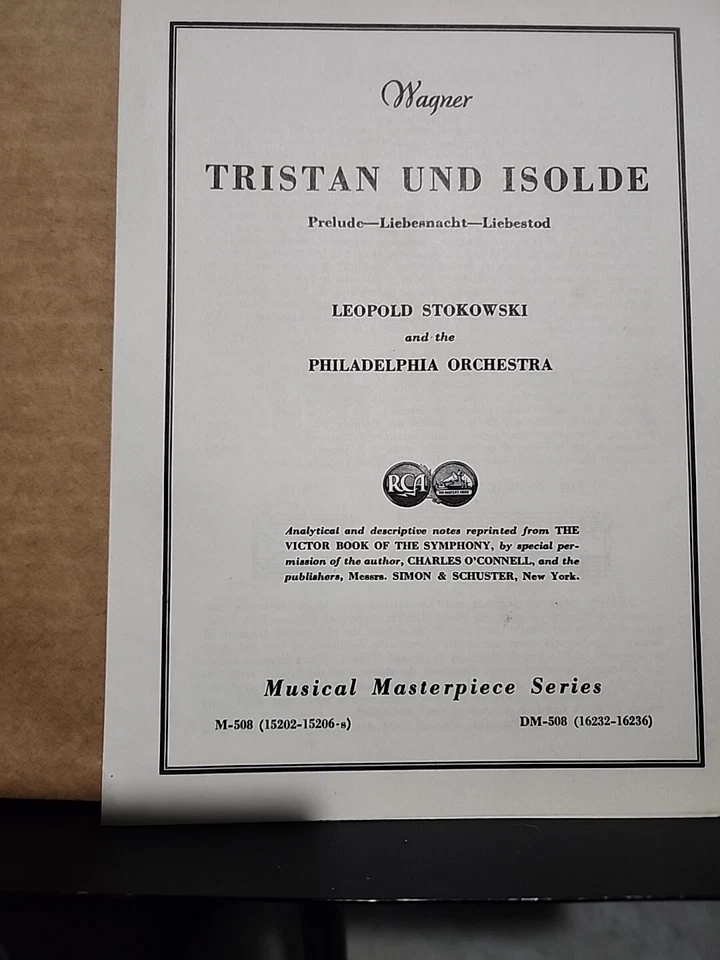 Wagner Tristan And Isolde Symphonic Synthesis Box Set - Image 3 of 4