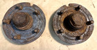 1964 1965 1966 Ford Mustang & Other L&R V8 Front Drum Brake 5-Lug Hub & Bearings