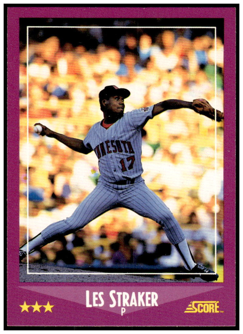 1988 Score #108 Les Straker NM