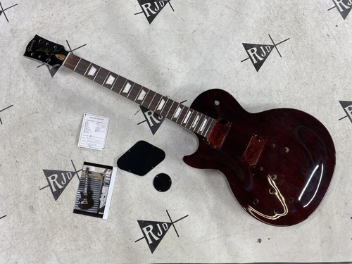 2022 Gibson Les Paul Studio Left Hand Electric Guitar Husk Cherry Repaired