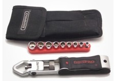 DuraPro PocketPro Mehrzweck Werkzeug Set Steckschlüssel Bits mit Tasche