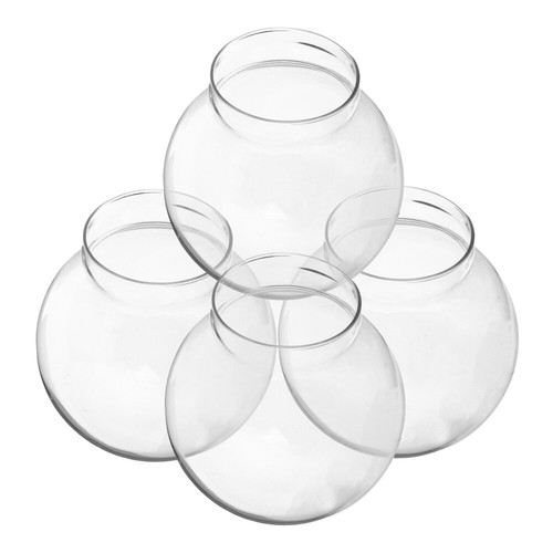 4 Pcs Crystal Ball Cover Travel Snow Globe Water Unique Globes Glass Container - Picture 3 of 12