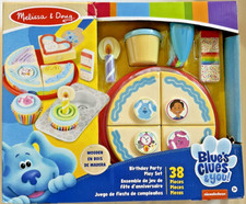 Blues Clues  You - Wooden Birthday Party Play Set NEW