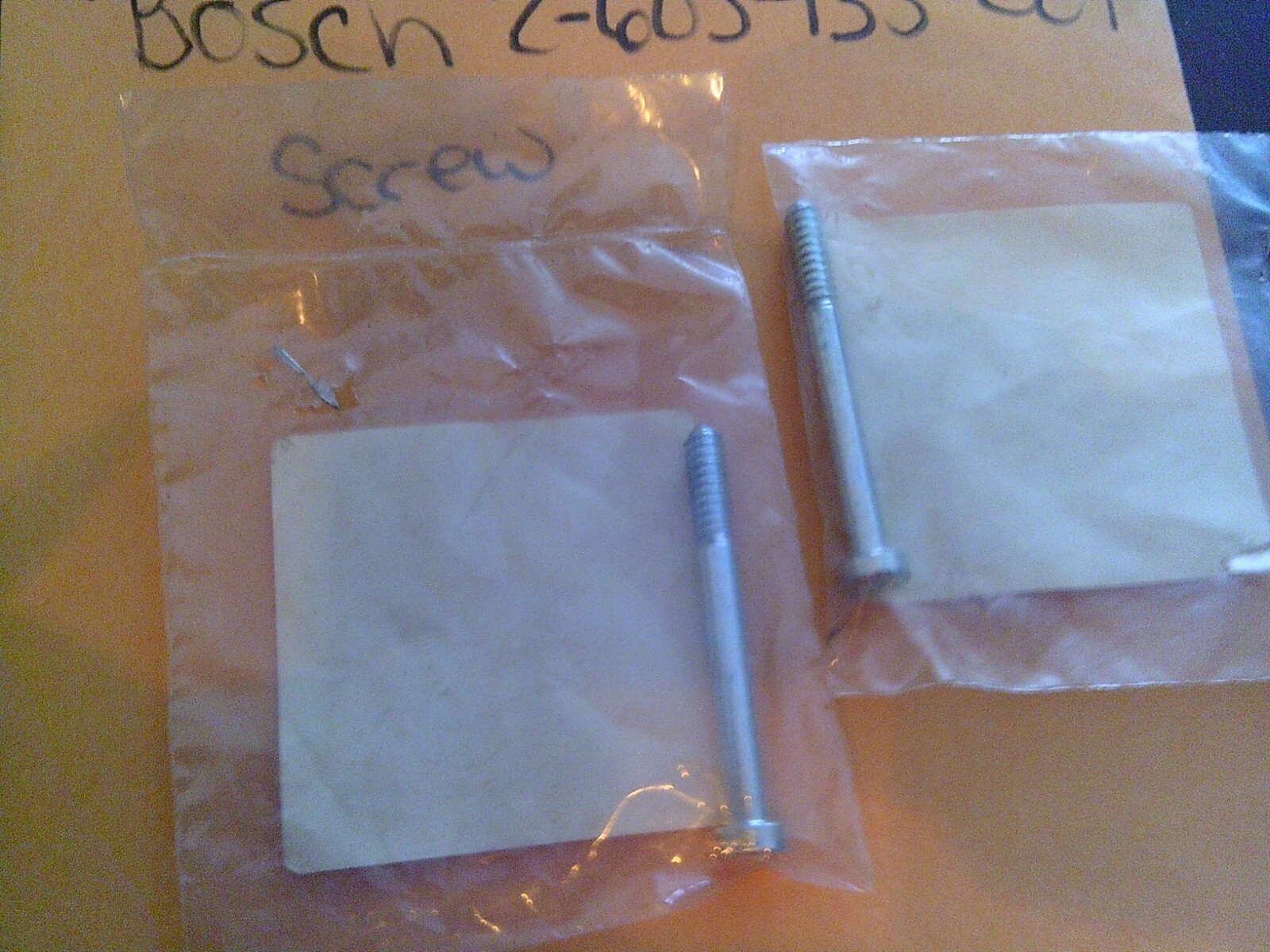 TWO !! Bosch Screws 2-603-435-084