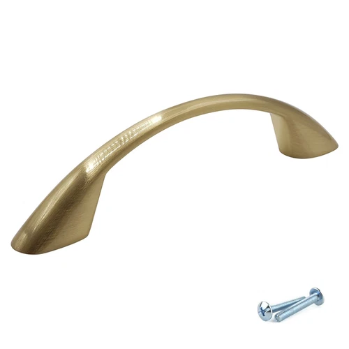 Brass Gold Kitchen Cabinet Door Handles Cupboard Drawer Bedroom Pull 96 mm
