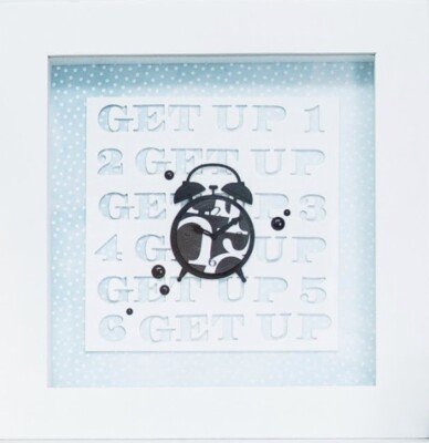 Spellbinders D-Lites Rise & Shine Etched Dies - Clock Shape Die For Cardmaking & Scrapbooking