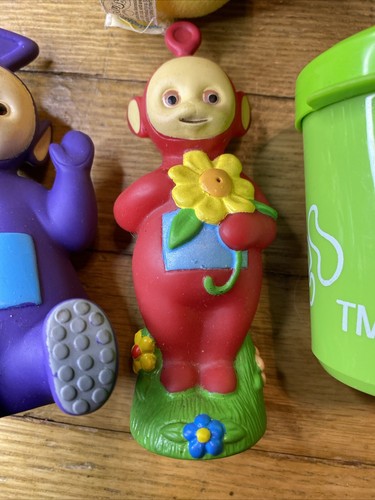 TELETUBBIES lot Sippy Cup, Soaky Ragdoll, Plush - Picture 3 of 18