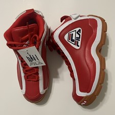 Fila Grant Hill 2 Basketball Shoes Trainers Sneakers Red Gum 1BM01088-946 MENS 8