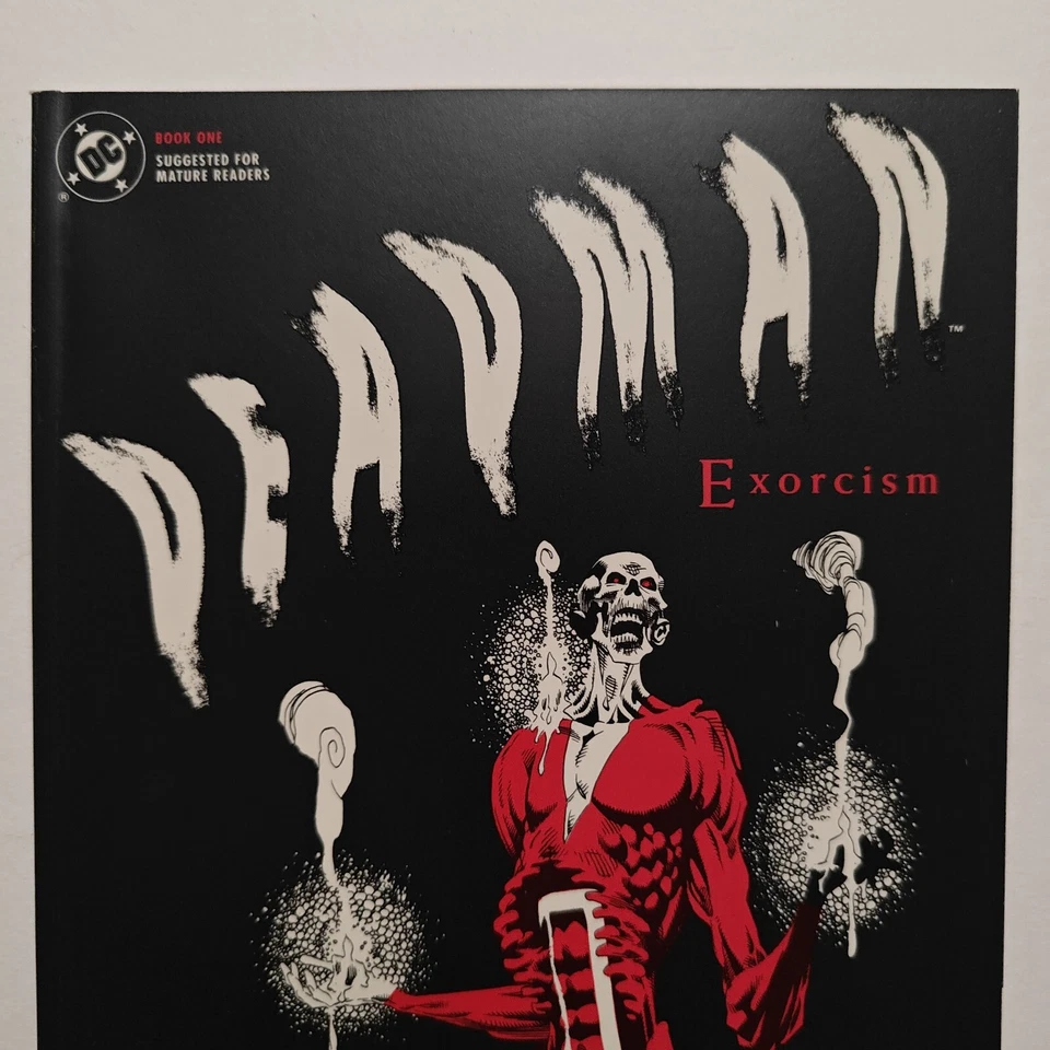 DEADMAN: EXORCISMO - LIVRO UM - KELLEY JONES, MIKE BARON - 1992 DC TPB Prestige quase perfeito - Imagem 2 de 4