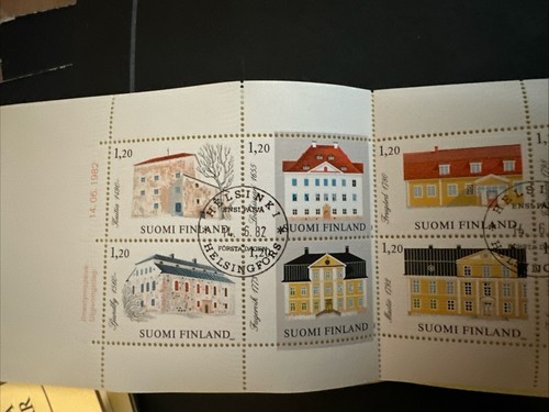 STAMPS - FINLAND MH13 BOOKLET ( FINE USED / CANCELLED 1982 . AS SHOW - Picture 3 of 6