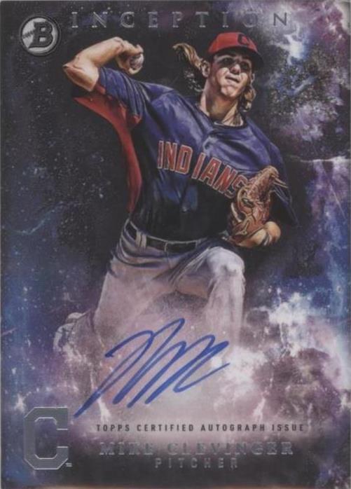 2016 Bowman Inception - Mike Clevinger #PA-MCL - 1 of 1
