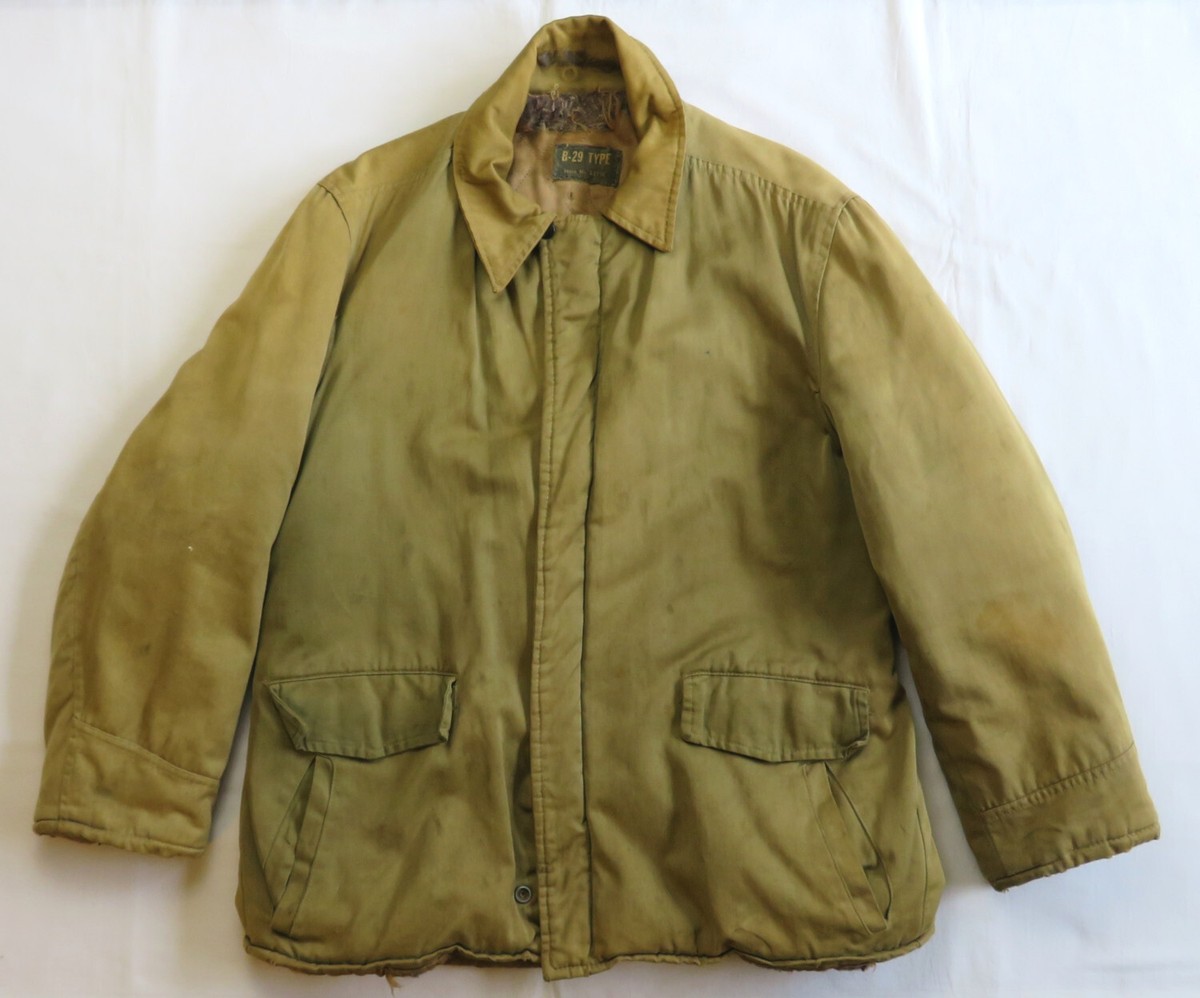 40年代〜50年代 Vintage N-1 Deck Jacket Vintage WWII USN US Navy Military N-1 Deck Jacket 40s NXSX