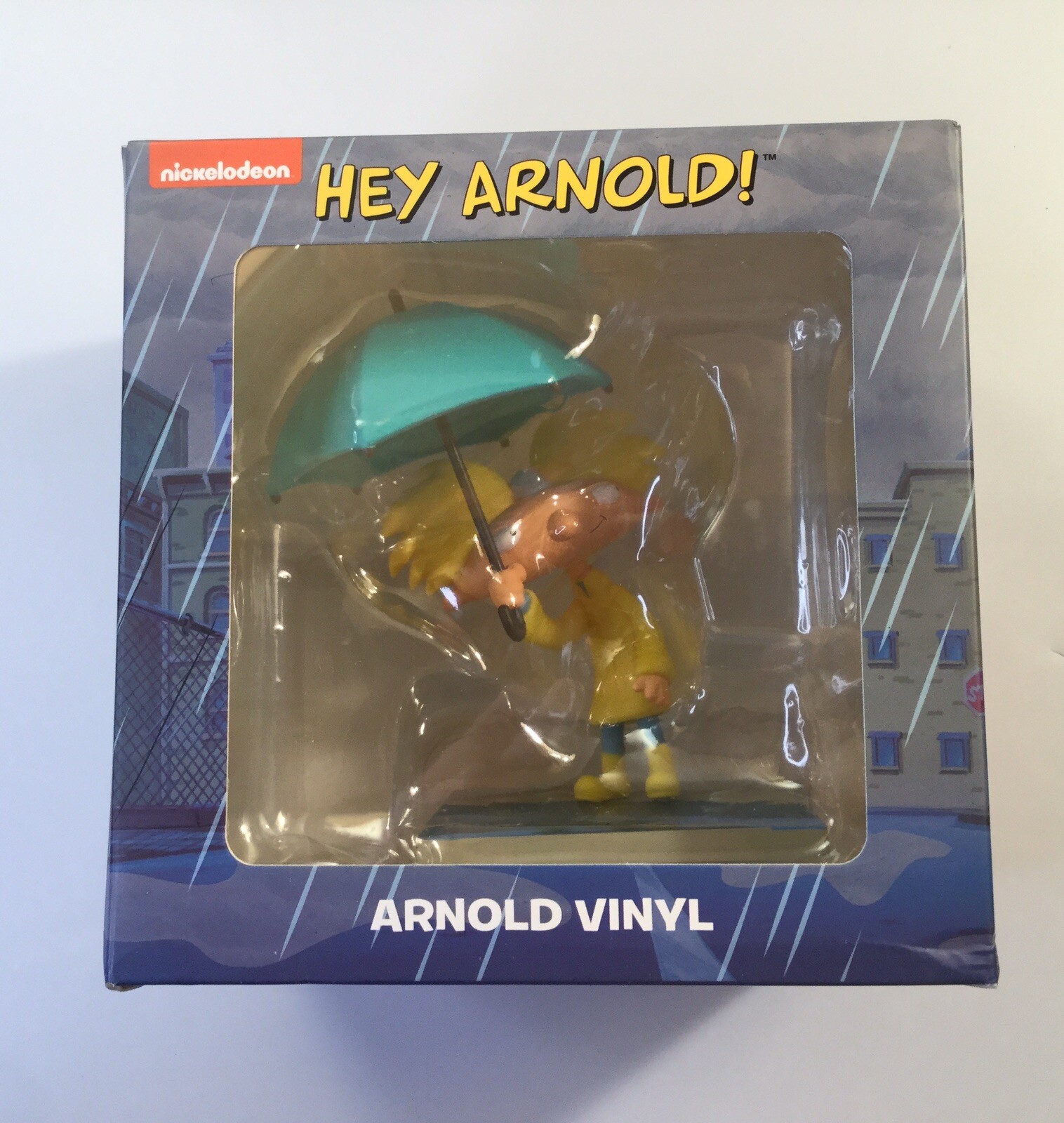 **Nickelodeon Hey Arnold Raincoat Vinyl Figure The Nick Box Ex Culturefly**-image