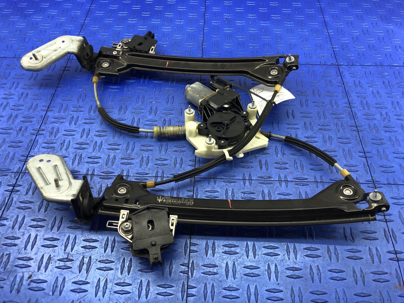 2014 - 2019 MASERATI GHIBLI M157 REAR RIGHT REAR DOOR WINDOW REGULATOR W/MOTOR