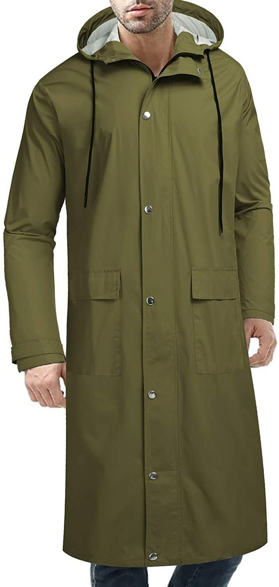 lightweight mens raincoat with hood
