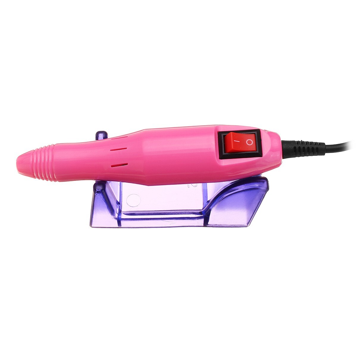 Ponceuse à Ongles électrique Professionnelle 20000 Tr/min - Kit Complet Manucure Pédicure - 6 Embouts - Vitesse Variable