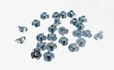 25 Pack 1/4-20 T-nuts 5/16" Barrel Zinc Plate 5/16" Hole     3005C005