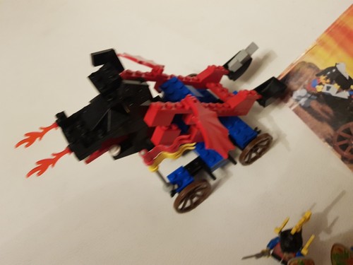 LEGO 6043 Dragon Defender 1993 Dragon Knights Fire Catapult incl instructions #2 - Bild 6 von 9