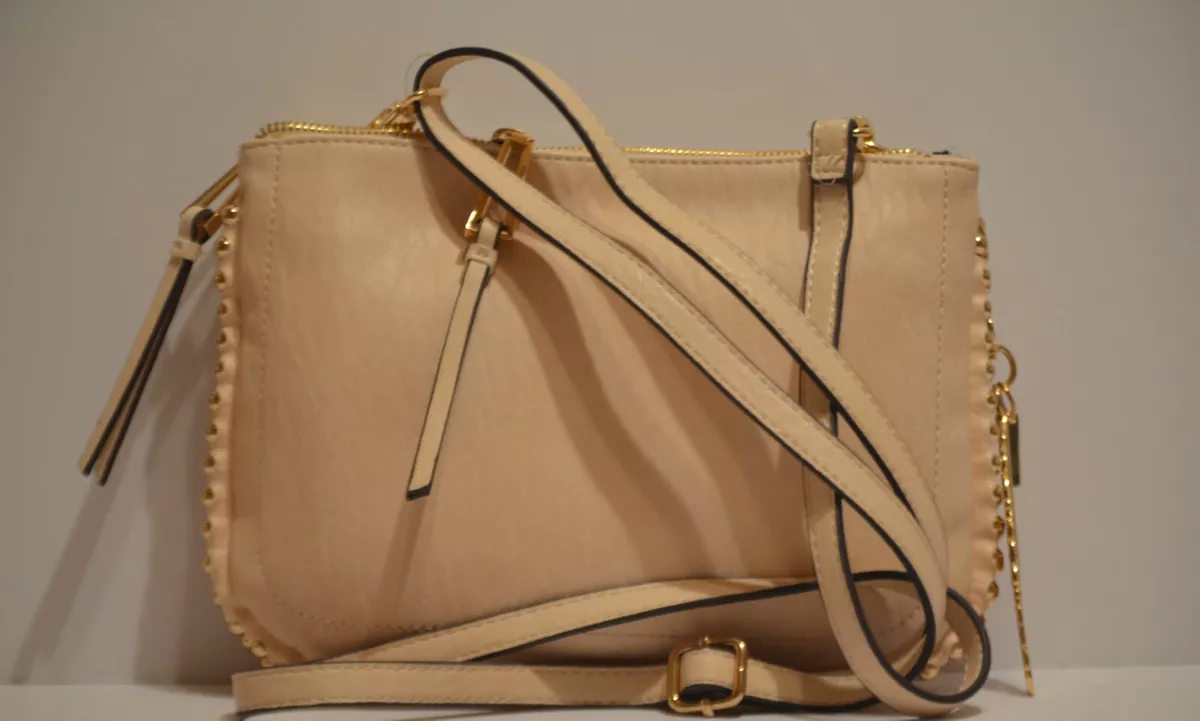 Jessica Simpson Camille Double Zip Crossbody Bag eBay