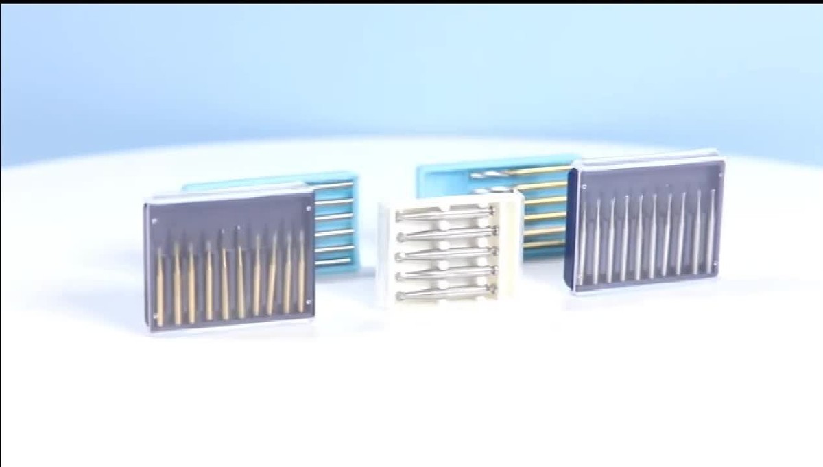 Beavers Kerr Dental Midwest FG #701 Taper Fissure Crosscut Carbide Burs 100/Pk E - Foto 9