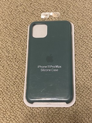 Iphone 11 Pro Max Apple Silicone Case Pine Green Ebay