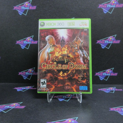 Kingdom Under Fire Circle of Doom - Xbox 360 AD/NM - (See Pics)