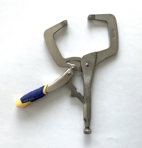 Irwin Vise Grip 11R 11”/275mm Locking Clamp w Regular Tips MADE IN USA - Picture 3 of 8