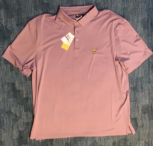 Jack Nicklaus Men’s Size XXL Golden Bear Polo Golf Short Sleeve Lavender NWT - Picture 3 of 4