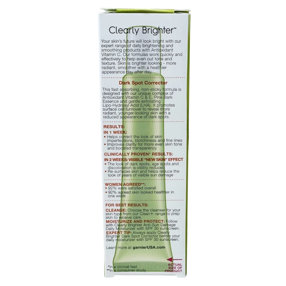 Corrector de manchas oscuras Garnier SkinActive claramente brillante, 1 fl oz Foto 2 de 2