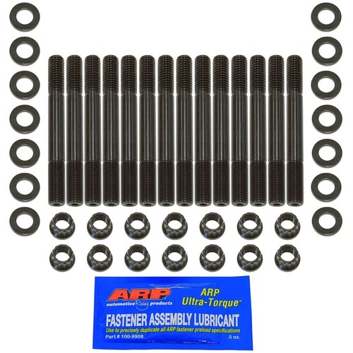 ARP AR9994401 Head Stud Kit 12 Point Nut for Holden 6cyl Red Blue Black Motor - Picture 3 of 3