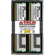 64GB 2x 32GB PC3-14900L LRDIMM Supermicro 1027R-N3RF 8027R-TRF Memory RAM