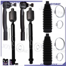 Para Toyota Camry 2007-09 2010 2011 6X Extremos de varilla de amarre delantero Estante y fuelle de piñón