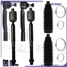 For 2007-09 2010 2011 Toyota Camry 6X Front Tie Rod Ends Rack and Pinion Bellow
