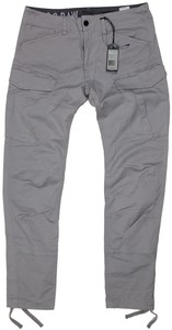 New-G-Star-Raw-Mens-Pants-Rovic-Twill-Slim-in-Grey-Colour-Size-33-34