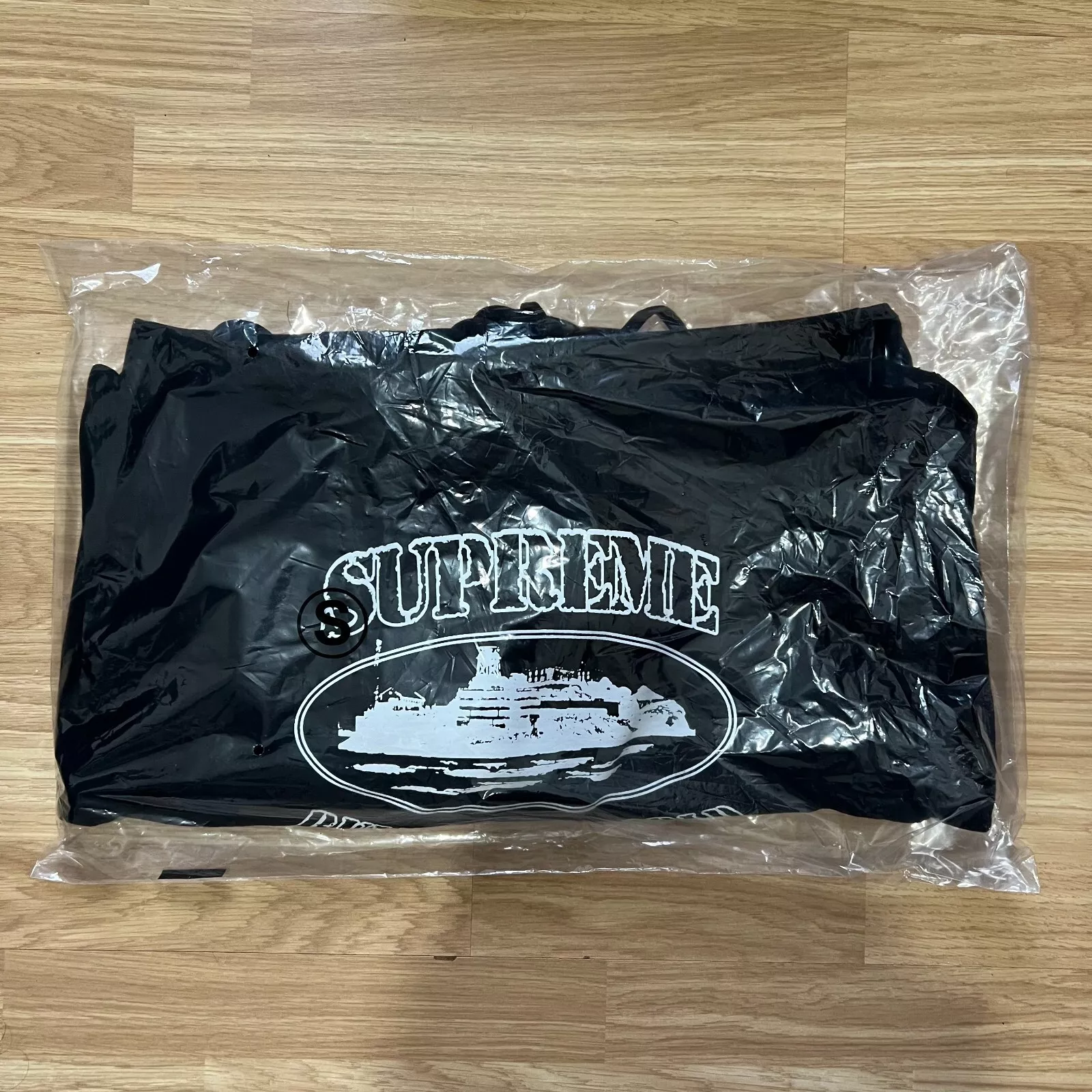 SUPREME X CORTEIZ SWEAT À CAPUCHE NOIR PETIT ✅100% AUTHENTIQUE DANS SON EMBALLAGE D'ORIGINE ✅
