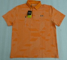 UNDER ARMOUR Golf UPF 30 UA Playoff Geo Jacquard Polo 1382887 803 L /XL