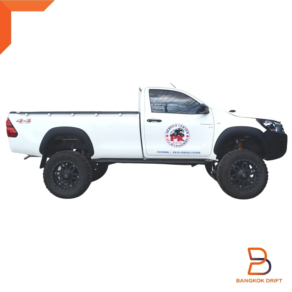 FENDER BROTES 5" PARA TOYOTA HILUX REVO cabina 2 puertas carrocería estrecha 2015-2020 Foto 3 de 4