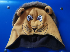 Warme Fleece Mütze Fasching Karneval Löwe Kinder 110 116 122 128
