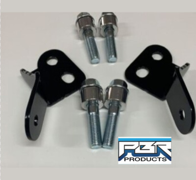 PBR Products Honda Talon 1000 Light Pod Mounts- Pair - A Pillar Mounting 