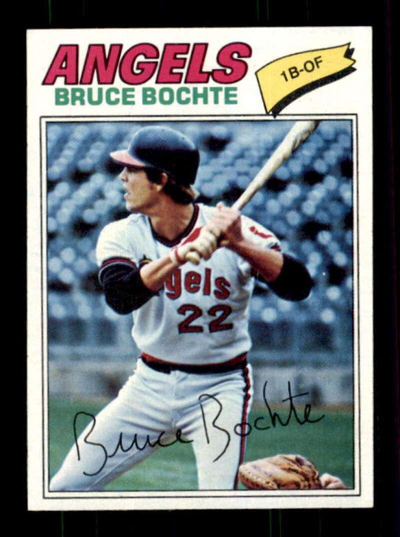 1977 Topps #68 Bruce Bochte EXMT+ Angels 526435