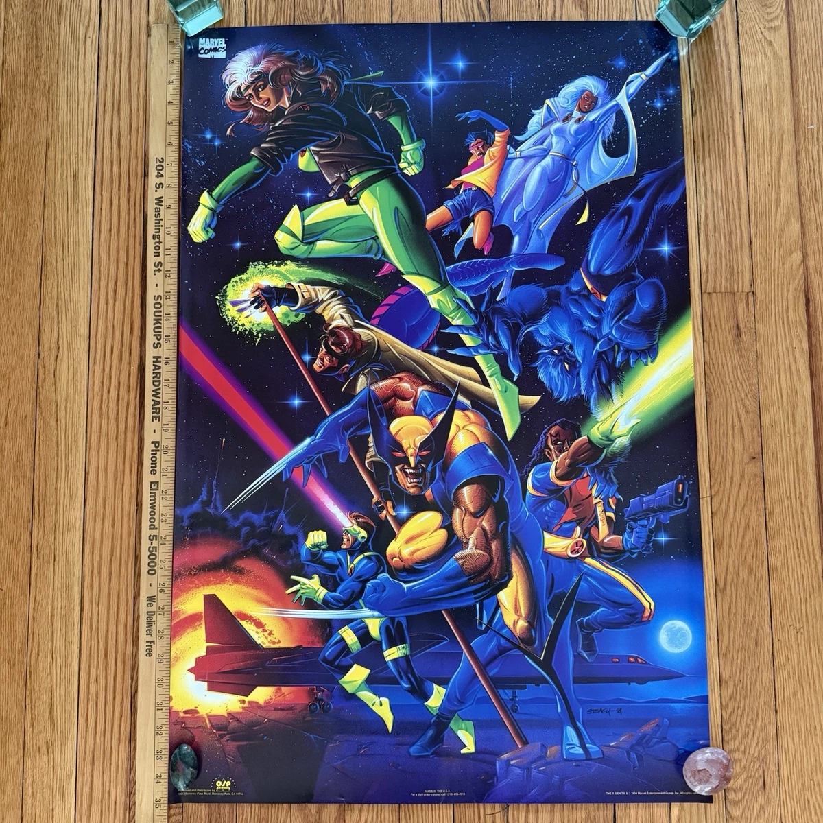Vintage X Men Poster for sale | eBay