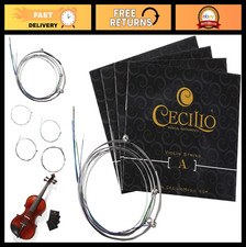 Stainless Steel Violin Strings 4/4 Full Set E A D G for Electric Acoustic Fiddle