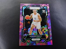 Armando Bacot 2024 Panini Prizm Draft Purple Ice Parallel Refractor RC #79 /149